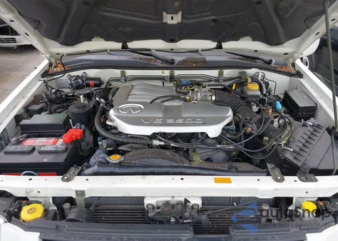 2002 Infiniti Qx4 Luxury z USA, uszkodzony, nr VIN JNRDR09Y52W263567